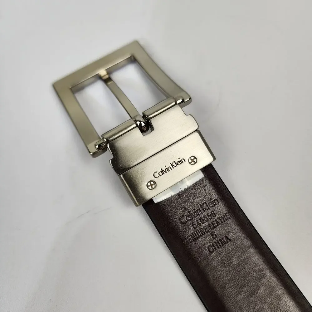 Calvin Klein Black Leather Belt Small 31